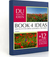 Buchcover BOOK 4 IDEAS classic | MohnZeit, Notizbuch, Bullet Journal mit Kreativitätstechniken und Bildern, DIN A5