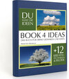Buchcover BOOK 4 IDEAS classic | Himmel über Rheinhessen, Notizbuch, Bullet Journal mit Kreativitätstechniken und Bildern, DIN A5