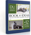 Buchcover BOOK 4 IDEAS classic | Katzen, Notizbuch, Bullet Journal mit Kreativitätstechniken und Bildern, DIN A5