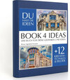 Buchcover BOOK 4 IDEAS classic | Wiener Jugendstil-Fassaden, Notizbuch, Bullet Journal mit Kreativitätstechniken und Bildern, DIN 