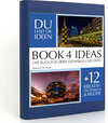 Buchcover BOOK 4 IDEAS classic | Hannover bei Nacht, Notizbuch, Bullet Journal mit Kreativitätstechniken und Bildern, DIN A5