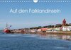 Buchcover Auf den Falklandinseln (Wandkalender 2021 DIN A4 quer)
