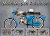 Buchcover Mein Moped Kalender (Wandkalender 2022 DIN A4 quer)