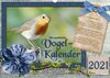 Buchcover Der poetische Vogelkalender (Wandkalender 2022 DIN A3 quer)