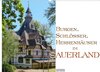 Buchcover Burgen, Schlösser, Herrenhäuer im Sauerland (Wandkalender 2022 DIN A2 quer)