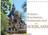 Buchcover Burgen, Schlösser, Herrenhäuer im Sauerland (Tischkalender 2022 DIN A5 quer)