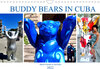 Buchcover Buddy Bears in Cuba - Bären-Parade in Havanna (Wandkalender 2022 DIN A4 quer)