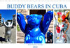 Buchcover Buddy Bears in Cuba - Bären-Parade in Havanna (Wandkalender 2022 DIN A3 quer)