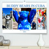 Buchcover Buddy Bears in Cuba - Bären-Parade in Havanna (Premium, hochwertiger DIN A2 Wandkalender 2022, Kunstdruck in Hochglanz)