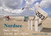 Buchcover Nordsee – Dünen, Sand, Wasser und Wolken (Wandkalender 2022 DIN A2 quer)