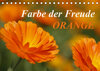 Buchcover ORANGE – Farbe der Freude (Tischkalender 2022 DIN A5 quer)