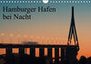 Buchcover Hamburger Hafen bei Nacht (Wandkalender 2022 DIN A4 quer)