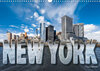 Buchcover New York (Wandkalender 2022 DIN A3 quer)