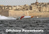 Buchcover Offshore Powerboats (Tischkalender 2022 DIN A5 quer)