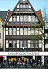 Buchcover Osnabrück Fassade (Wandkalender 2022 DIN A2 hoch)