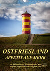Buchcover Ostfriesland - Appetit auf mehr / Geburtstagskalender (Wandkalender 2022 DIN A3 hoch)