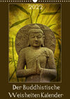 Buchcover Der Buddhistische Weisheiten Kalender (Wandkalender 2022 DIN A3 hoch)