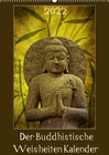 Buchcover Der Buddhistische Weisheiten Kalender (Wandkalender 2022 DIN A2 hoch)