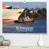 Buchcover Schlepper im Hamburger Hafen (Premium, hochwertiger DIN A2 Wandkalender 2022, Kunstdruck in Hochglanz)