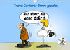 Buchcover Trumix Cartoons - Dumm gelaufen (Wandkalender 2022 DIN A4 quer)