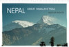 Buchcover NEPAL GREAT HIMALAYA TRAIL - KULTUR ROUTEAT-Version (Wandkalender 2022 DIN A3 quer)