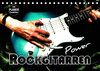 Buchcover Rockgitarren Power (Tischkalender 2022 DIN A5 quer)