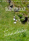Buchcover Schottland für Naturliebhaber (Tischkalender 2022 DIN A5 hoch)