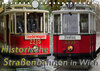 Buchcover Historische Straßenbahnen in WienAT-Version (Tischkalender 2022 DIN A5 quer)