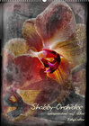 Buchcover Shabby - Orchidee, Interpretation auf alten Fotoplatten (Wandkalender 2022 DIN A2 hoch)