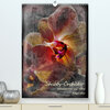 Buchcover Shabby - Orchidee, Interpretation auf alten Fotoplatten (Premium, hochwertiger DIN A2 Wandkalender 2022, Kunstdruck in H