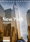 Buchcover New York - Manhattan (Tischkalender 2022 DIN A5 hoch)