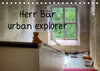 Buchcover Herr Bär urban explorer (Tischkalender 2022 DIN A5 quer)
