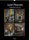 Buchcover Lost Places - Verlassene Kirchen (Wandkalender 2022 DIN A3 hoch)