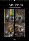Buchcover Lost Places - Verlassene Kirchen (Wandkalender 2022 DIN A2 hoch)