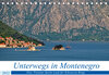 Buchcover Unterwegs in Montenegro (Tischkalender 2022 DIN A5 quer)