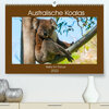 Buchcover Australische Koalas (Premium, hochwertiger DIN A2 Wandkalender 2022, Kunstdruck in Hochglanz)