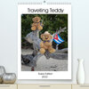 Buchcover Travelling Teddy Kuba Edition 2022 (Premium, hochwertiger DIN A2 Wandkalender 2022, Kunstdruck in Hochglanz)