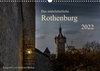 Buchcover Das mittelalterliche Rothenburg (Wandkalender 2022 DIN A3 quer)