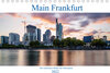 Buchcover Main Frankfurt (Tischkalender 2022 DIN A5 quer)