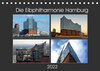 Buchcover Die Elbphilharmonie Hamburg (Tischkalender 2022 DIN A5 quer)