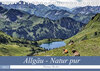 Buchcover Allgäu - Natur pur (Tischkalender 2022 DIN A5 quer)