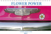 Buchcover FLOWER POWER - Geblümte Oldtimer (Tischkalender 2022 DIN A5 quer)