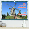Buchcover Die schönsten Windmühlen am Niederrhein (Premium, hochwertiger DIN A2 Wandkalender 2022, Kunstdruck in Hochglanz)