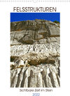 Buchcover Felsstrukturen - Sichtbare Zeit im Stein (Wandkalender 2022 DIN A3 hoch)