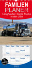 Buchcover Familienplaner Langhauber. Coole Trucks in den USA (Wandkalender 2022 , 21 cm x 45 cm, hoch)