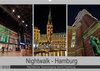 Buchcover Nightwalk - Hamburg (Wandkalender 2022 DIN A2 quer)