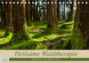 Buchcover Heilsame Waldtherapie - Waldbaden nach Shinrin Yoku (Tischkalender 2022 DIN A5 quer)