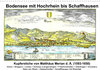 Buchcover Matthäus Merian - Bodensee mit Hochrhein bis Schaffhausen (Wandkalender 2022 DIN A3 quer)