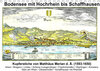 Buchcover Matthäus Merian - Bodensee mit Hochrhein bis Schaffhausen (Tischkalender 2022 DIN A5 quer)