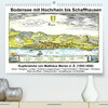 Buchcover Matthäus Merian - Bodensee mit Hochrhein bis Schaffhausen (Premium, hochwertiger DIN A2 Wandkalender 2022, Kunstdruck in
